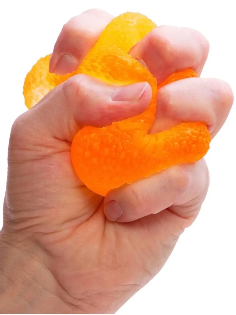 SCHYLLING NEEDOH  Orange GUMDROP Super Solid Squish Toy. Trending!! New In Box